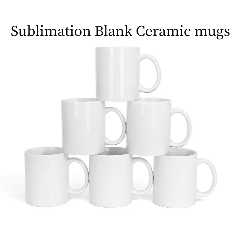 Sublimation Mug White - Tazze in ceramica bianca da 11