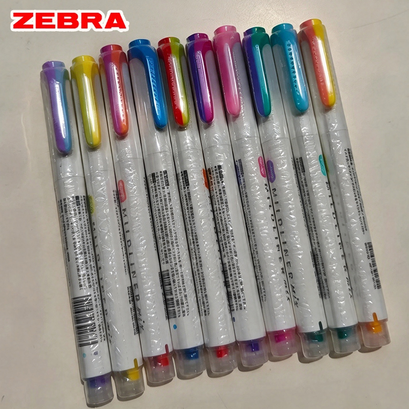 Zebra Pen Mildliner - Evidenziatori Zebra Mildliner Mix WKS23 Pennarello