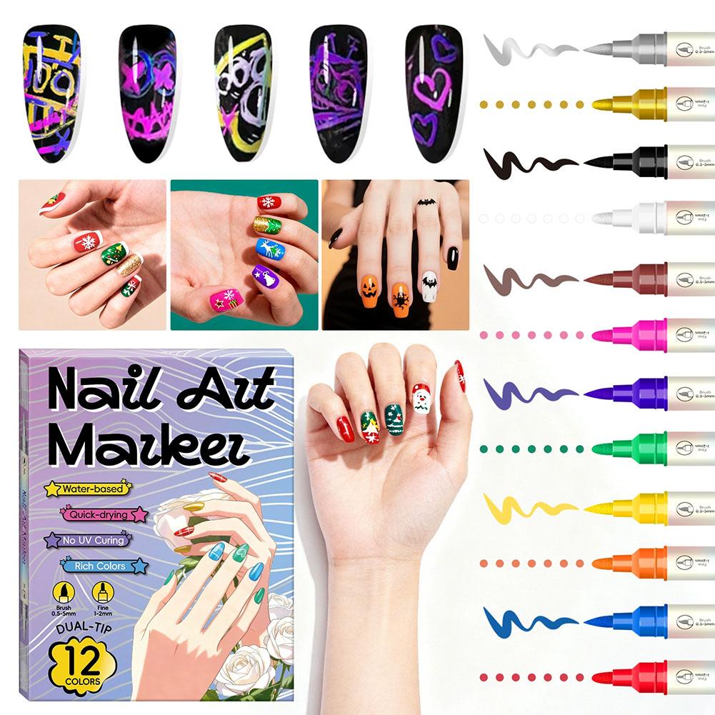 Copic Marker Classic - Penne per nail art con 12/24